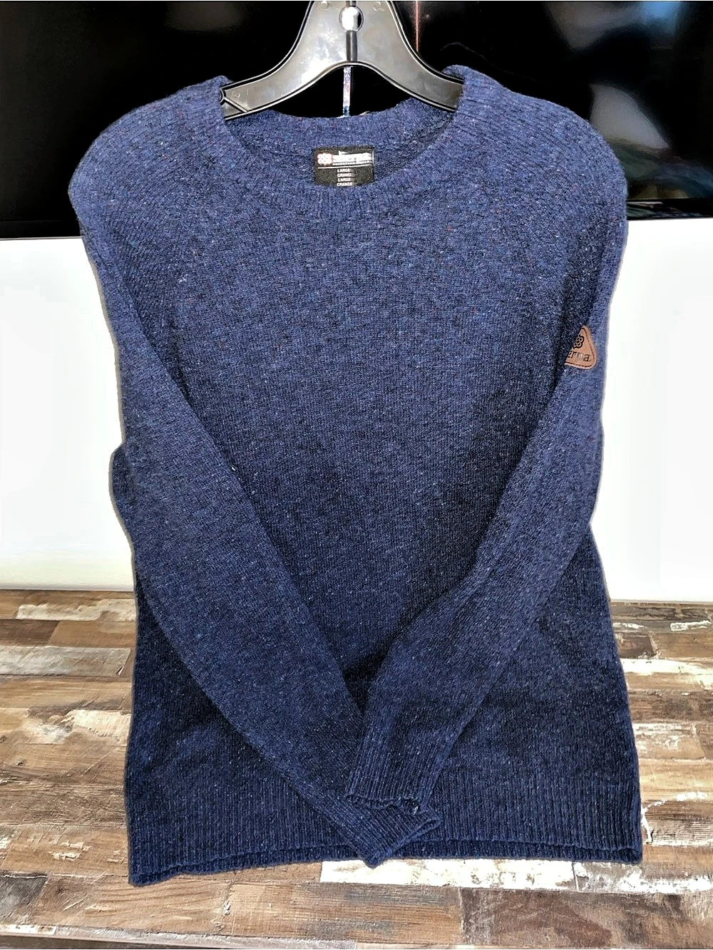Sherpa Adventure Gear Men's Blue Color Block Sweater Size Large